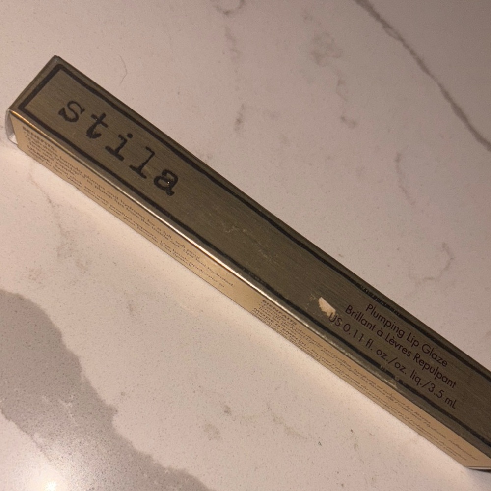 Stila Shimmering Plumping Gold Lip Glaze